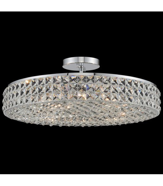 Allegri 032842FR001 Loro 20 Inch Semi Flush Mount Ceiling Light 